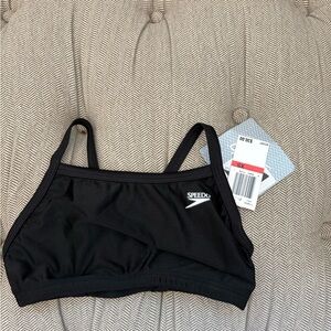 Speedo Black Sports Bra